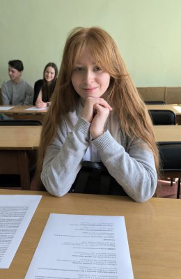 Переможниця секції Суспільних наук